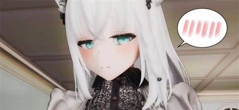 《ESVideomaker：hololive虚拟主播-白上吹雪之宠物咖啡馆 》[3D动漫][280M][度盘/微云]